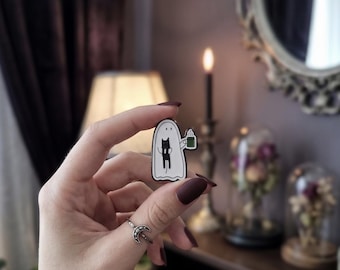 Cute Ghost Enamel Pin