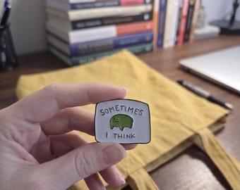 Cute Frog Enamel Pin