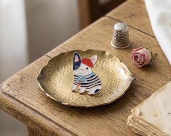 French Bulldog Enamel Pin