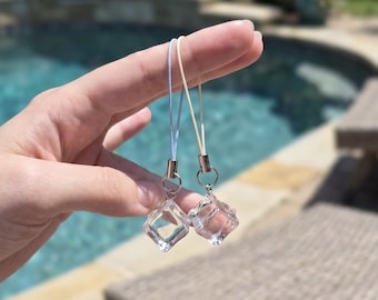 Ice Cube Phone Charm