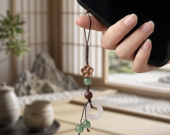 Plum Blossom Phone Charm
