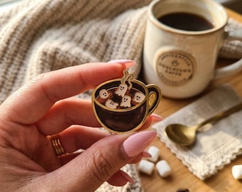 GhostMallow Hot Chocolate Pin